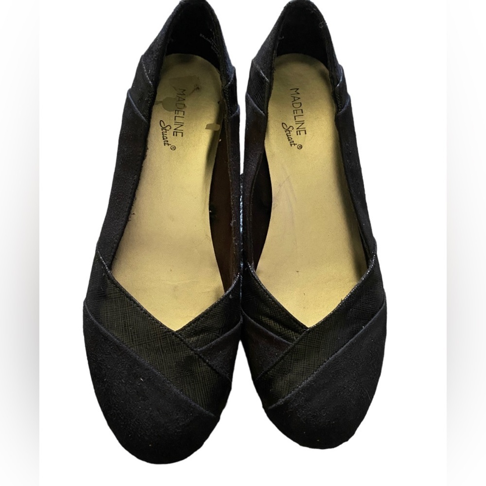 Madeline Stuart size 8 shoes sueded black